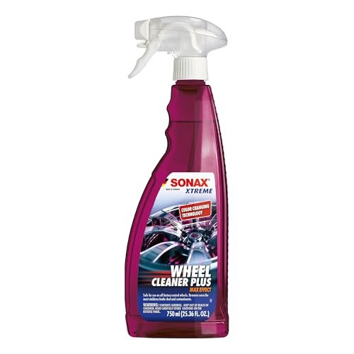 SONAX Wheel Cleaner Plus 230400 | Non-Acid, Color-Changing...