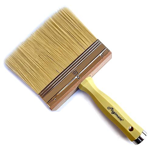 6 Inch Extra-Wide Paint Brush Large Block Stain Brushes...