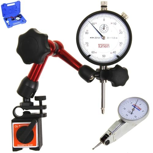 Türlen Dial Indicator/Test Indicator/Mini Magnetic Base...