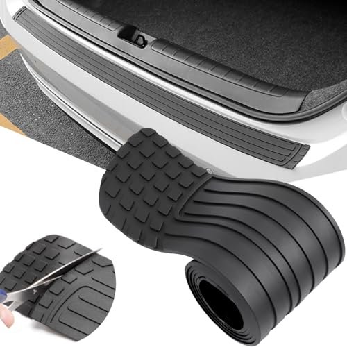 LGVOA Car Rear Bumper Protector, 41 x 3.4 inch Trimmable,...