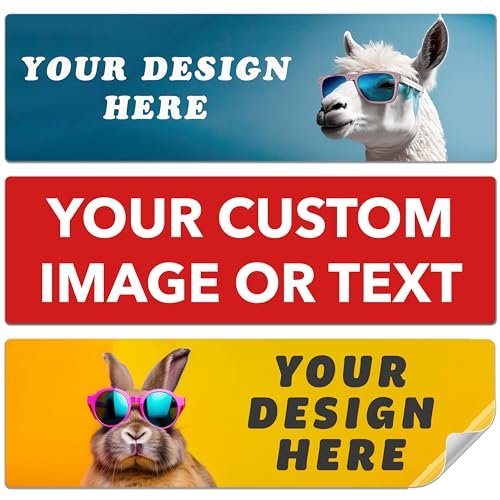 Custom Bumper Stickers for Cars - Personalized Bumper...