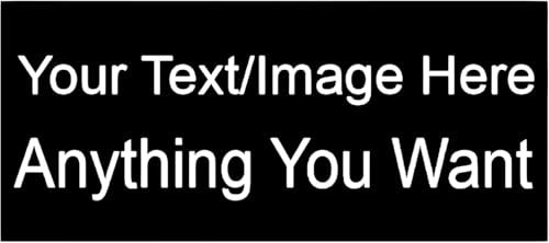 VulgrCo Custom Bumper Stickers for Cars, Weatherproof Vinyl...