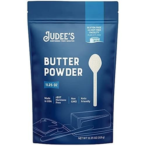 Judee's Butter Powder 11.25oz - Non-GMO, Keto-Friendly,...