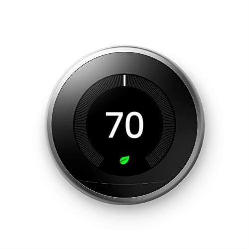 Google Nest Learning Thermostat - 3rd Gen (2015) -...