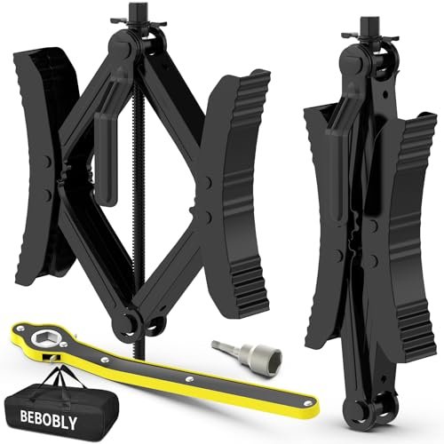 BEBOBLY Camper RV Wheel Chock Stabilizer, Heavy Duty...