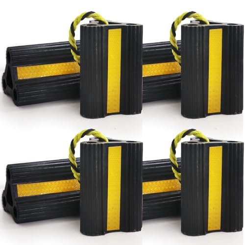 WECARLLE Wheel Chocks for RV Trailers 4Pair/8Pack with...