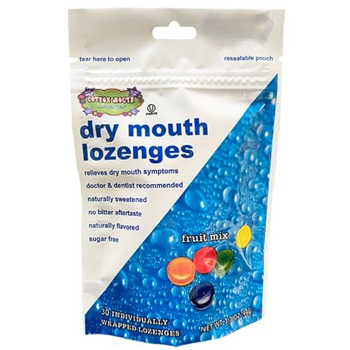 Cotton Mouth Lozenges Dry Mouth Relief Fruit Mix 3.3oz...