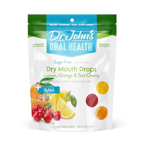 Dr. John’s Oral Health Sugar Free Candy, Healthy Dry...