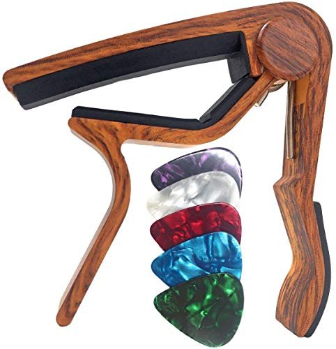 WINGO Guitar Capo for Acoustic and Electric Guitars -...