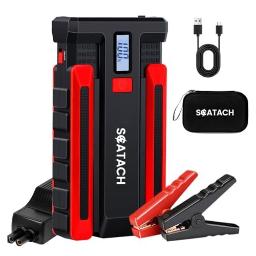 Scatach 002 4000A Car Battery Jump Starter,12V Jump Starter...