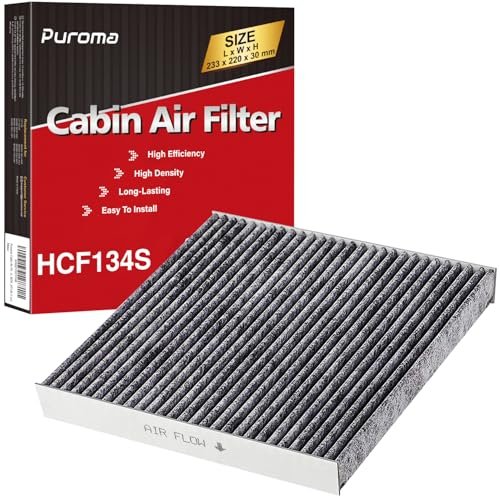 Puroma Cabin Air Filter with Activated Carbon, Replacement...