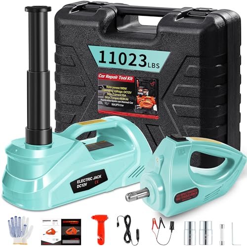 DAIMOT Electric Car Jack 5 Ton - 11023 LBS Floor...