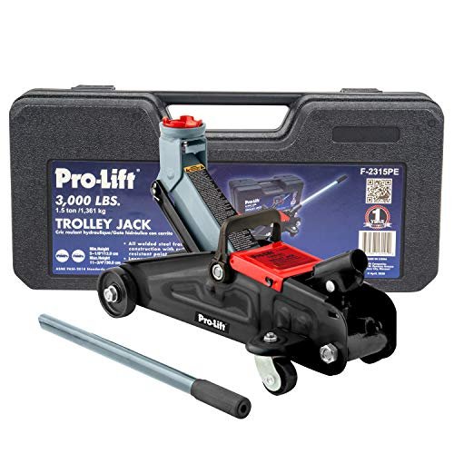 Pro-LifT F-2315PE Grey Hydraulic Trolley Jack Car Lift with...