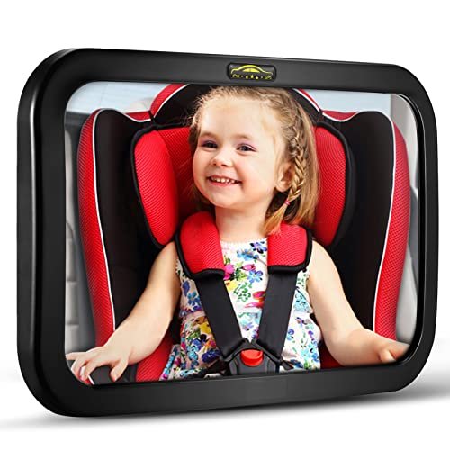 Baby Car Mirror, DARVIQS Car Seat Mirror, Safely Monitor...