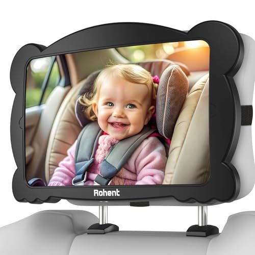 Baby Car Mirror for Rear-Facing Car Seat - Shatterproof,...