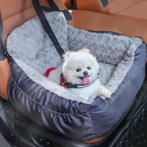 Oiilores Dog Car Seat for Small Dogs,Washable Pet Booster...