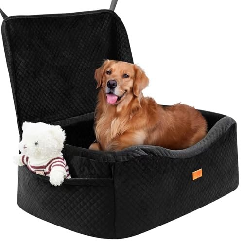 Dog Car Seat for Large Dogs up to 55 lbs...