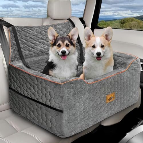 Dog Car Seat for Medium/Large Dog Booster Seat Under 60...