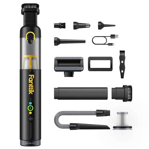 Fanttik Slim V10 APEX Cordless Car Vacuum, 4-in-1 Portable...