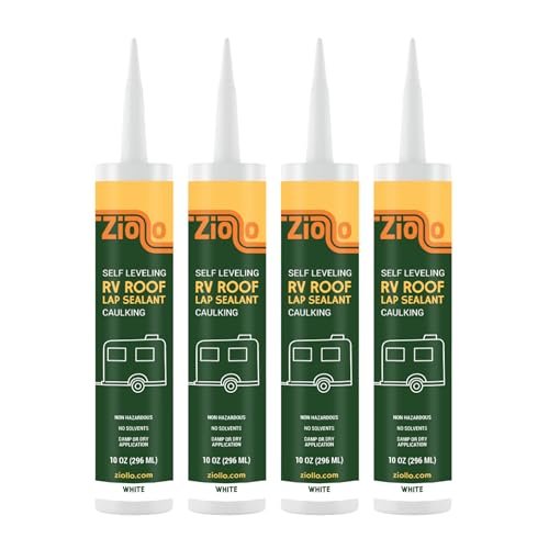Ziollo RV Roof Lap Sealant - Self-Leveling EPDM Caulk for...