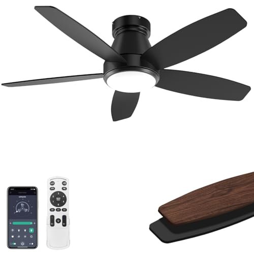 AQUBT Ceiling Fans with Lights, 42 inch Ceiling Fans with...