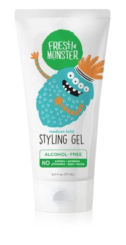 Fresh Monster Kids Hair Styling Gel, Medium Hold...