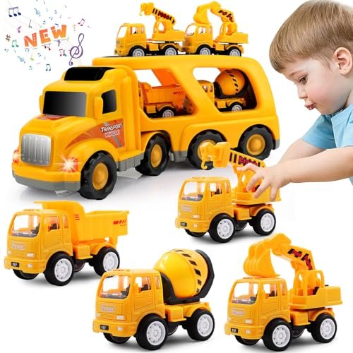 Nicmore Construction Truck Toddler Toys Car: Toys for 1 2...