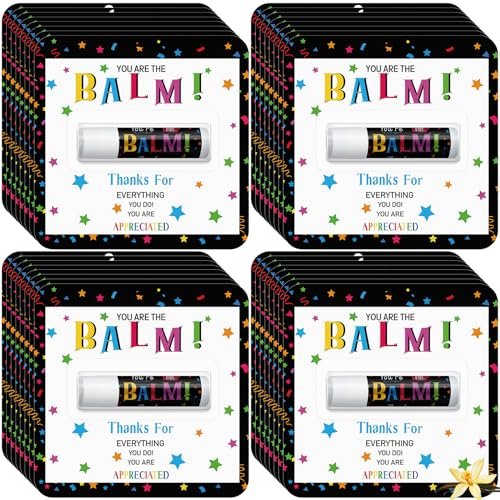 30 Pack Employee Appreciation Gifts Bulk Lip Balms Teacher...