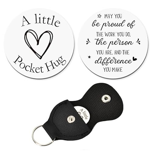 Inspirational Pocket Hug Token Gift for Women Men Coworker...