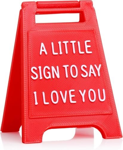 Mini Sign Valentine's Decoration Anniversary Present -...