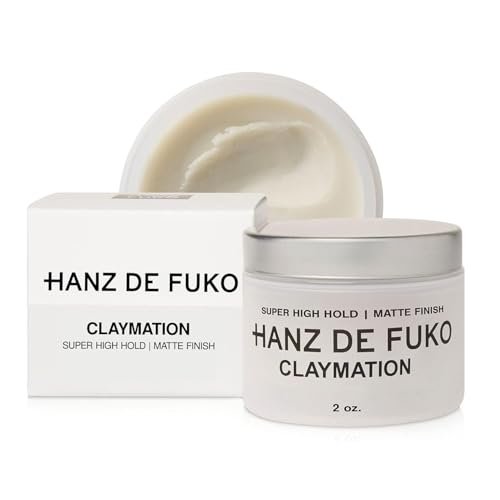 Hanz de Fuko Claymation – Premium Men’s Hair Styling Clay...