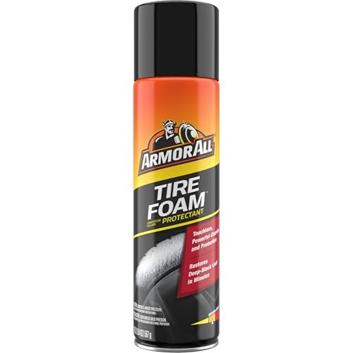 Armor All Tire Foam, Tire Cleaner Spray for Cars, Trucks,...