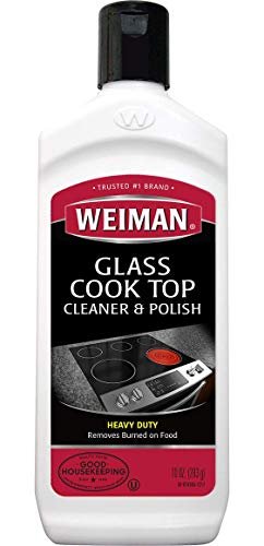 Weiman Glass Cooktop Heavy Duty Cleaner & Polish - Shines...