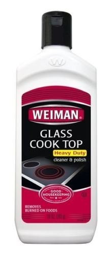 Weiman Glass Cooktop Cleaner & Polish Heavy Duty Stove...