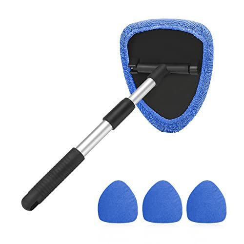 Windshield Cleaning Tool, Car Window Cleaner with...