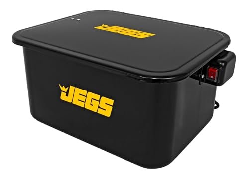 JEGS 5-Gallon Portable Parts Washer | 3.5 Gallon Solvent...
