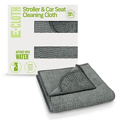 E-Cloth Stroller & Car Seat Cleaning Cloth, Premium...