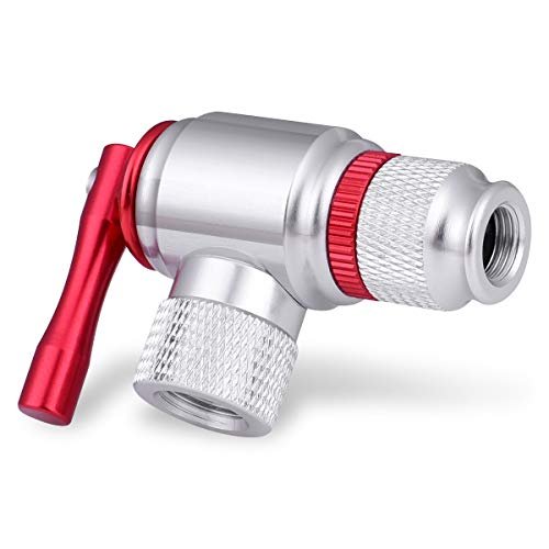 CO2 Bike Tire Inflator, Quick & Easy Presta and Schrader...