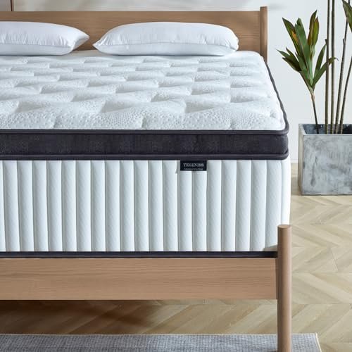 Tegeniss Full Size Mattress, 12 Inch Memory Foam,...