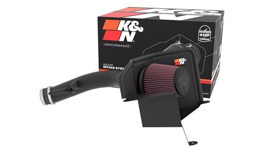 K&N Cold Air Intake System: High-Flow Air Filter, Increase...