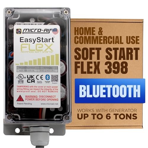 MICRO-AIR EasyStart FLEX 398 - Bluetooth Soft Start Kit...