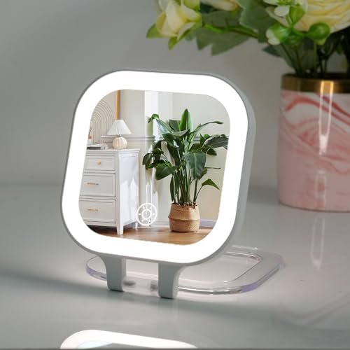 FUNTOUCH 4inch 1x 10x Magnifying Travel Makeup Mirror with...