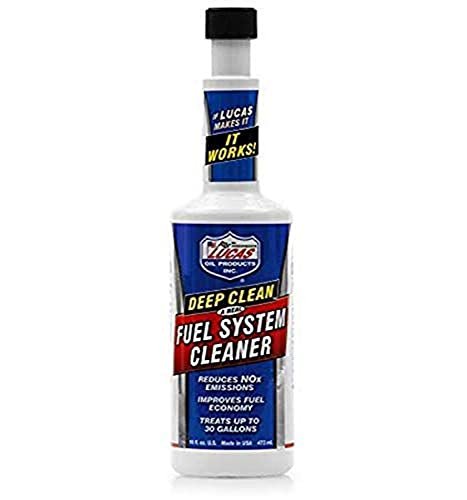 Lucas Oil 10512 Deep Clean Fuel System Cleaner - 16...