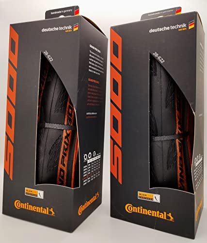 Continental Pair Grand Prix 5000 Folding Tires 700x28c...