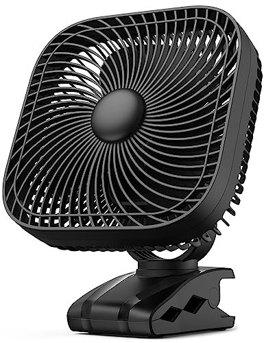 SLENPET 20000mAh Rechargeable Portable Clip on Fan, Last 78...
