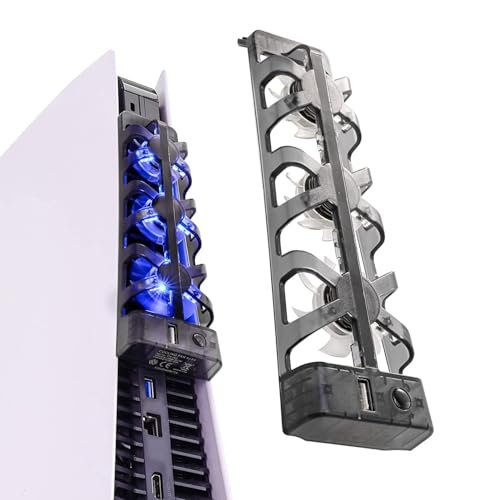 PS5 Cooling Fans, Playstation 5 Cooling Fan Compatible with...