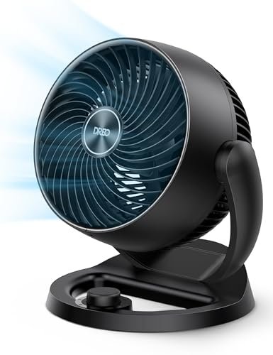Dreo Fan for Bedroom, 12 Inches, 70ft Powerful Airflow,...