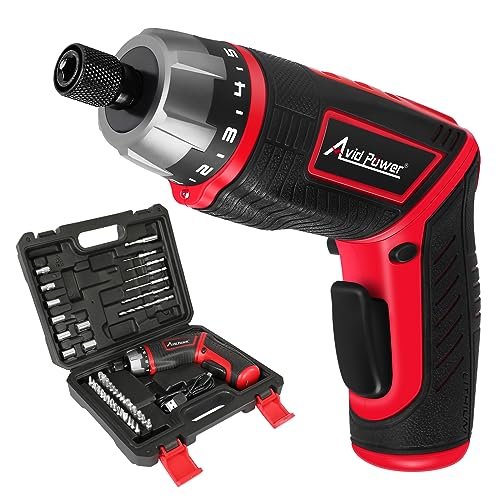 AVID POWER Electric Screwdriver Set Rechargeable 4V...