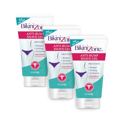 Bikini Zone Anti-Bump Shave Gel for Sensitive Areas, 5...