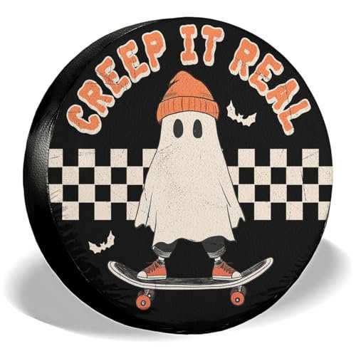 GENANY Creep it Real Spooky Ghost Size 17 Premium PVC...